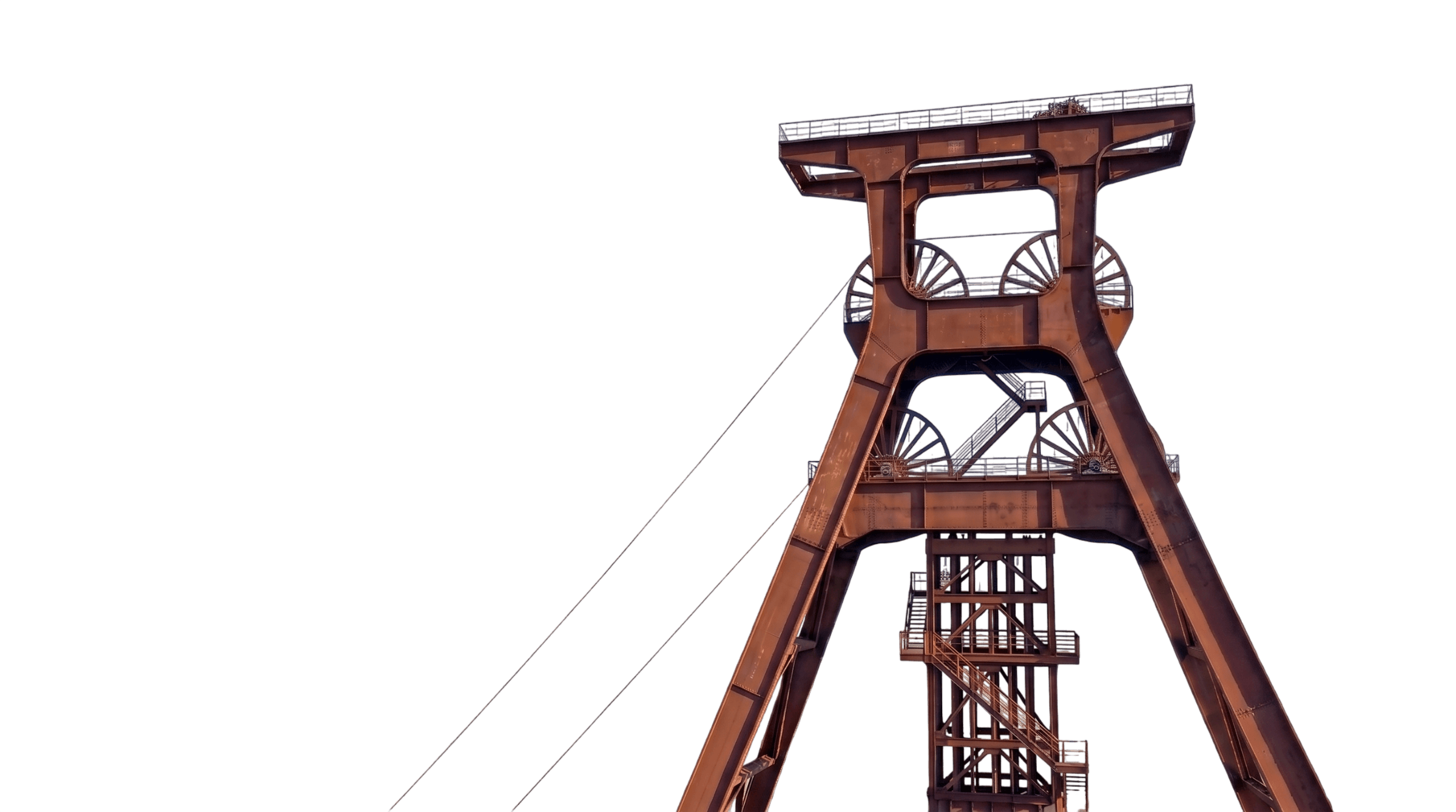 Zechenturm im Ruhrgebiet
